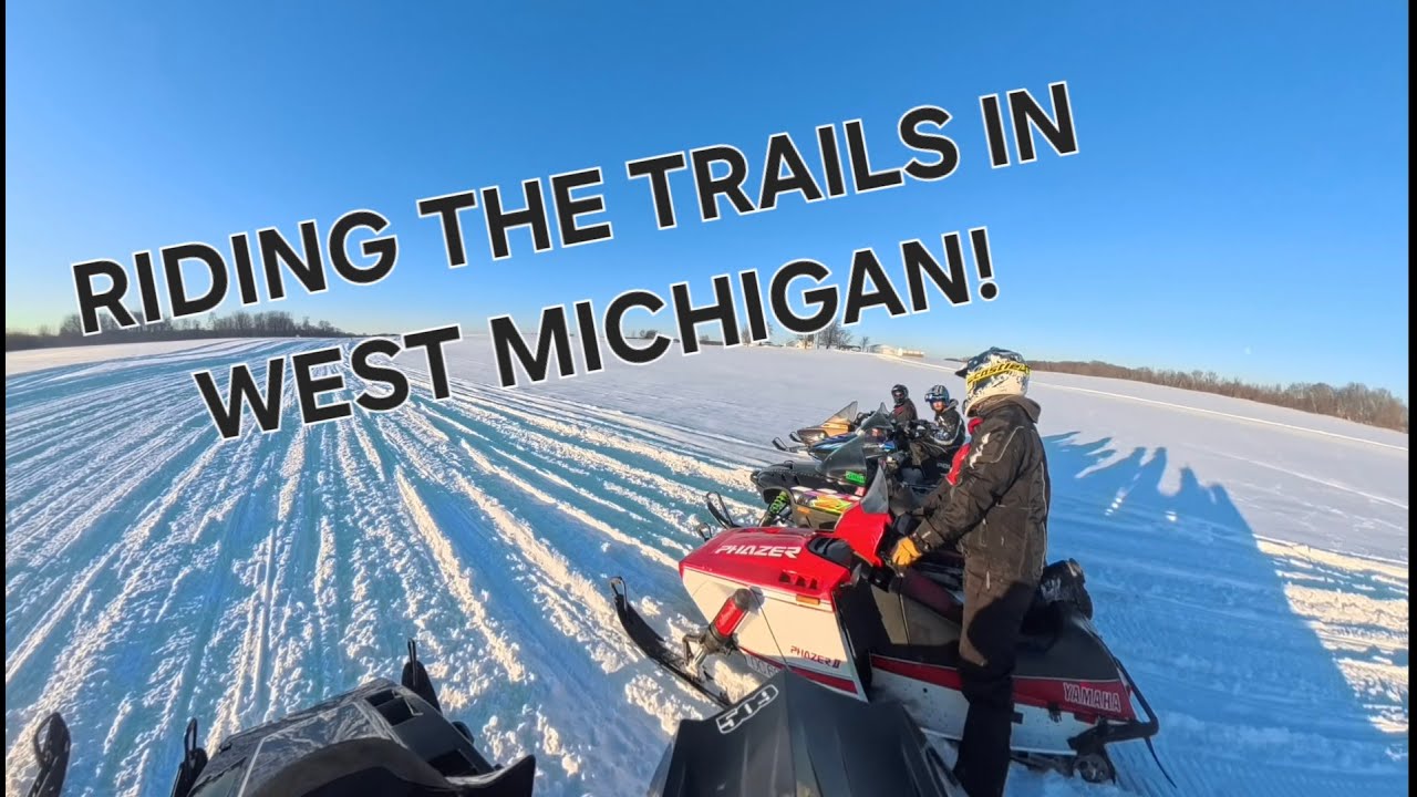 West Michigan Snowmobile Trip!