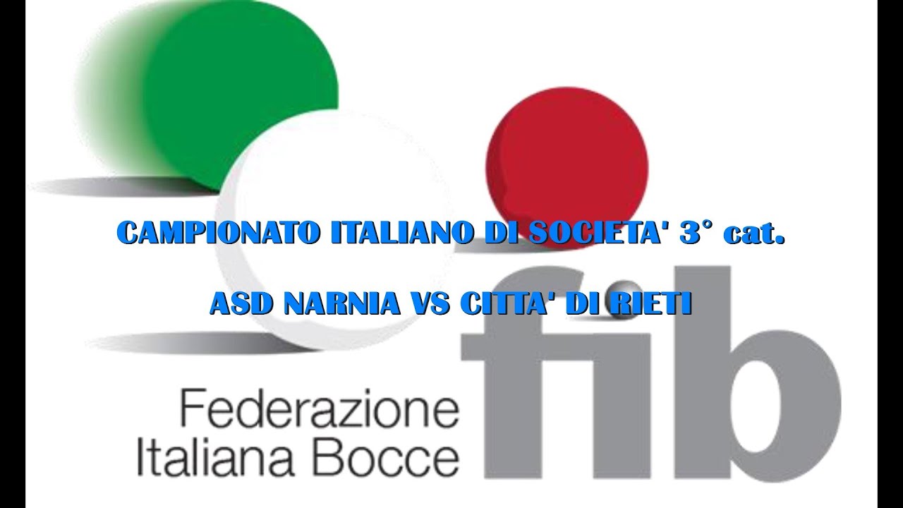 ASD NARNIA VS CITTA' DI RIETI CAMPIONATO ITALIANO DI SOCIETA' 3^ CATEGORIA