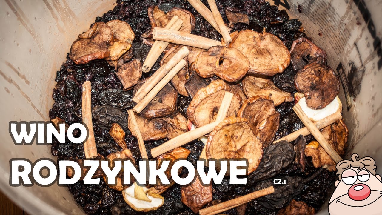 🎄 Wino świąteczno - rodzynkowe:) 🎄  Przepis na wino z rodzynek z dodatkami :) 🎁