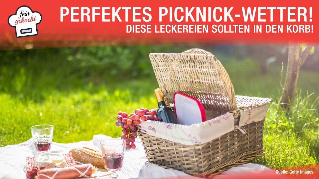 Perfektes Picknick-Wetter: Diese Leckereien sollten in den Korb