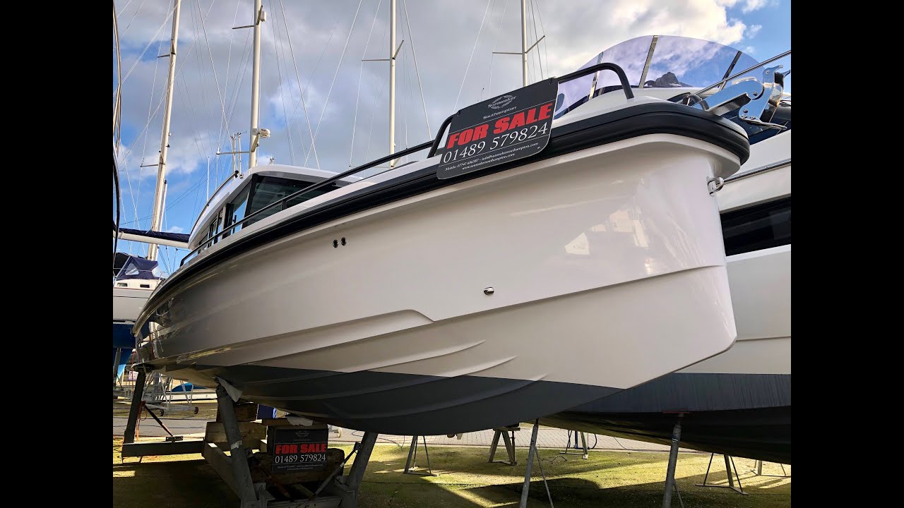 New Axopar 37 Cabin (+aft cabin) Full Boat Tour. Twin Mercury 300 V8 Outboards. (now sold)