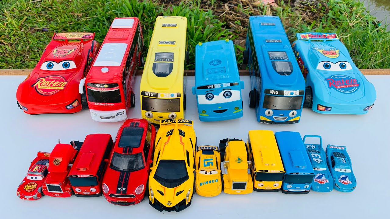 Mobil Mobilan Truk Oleng, Mobil Truk Molen, Mobil Balap, Truk Pasir, Mobil Roket, Damkar, Tayo #6709