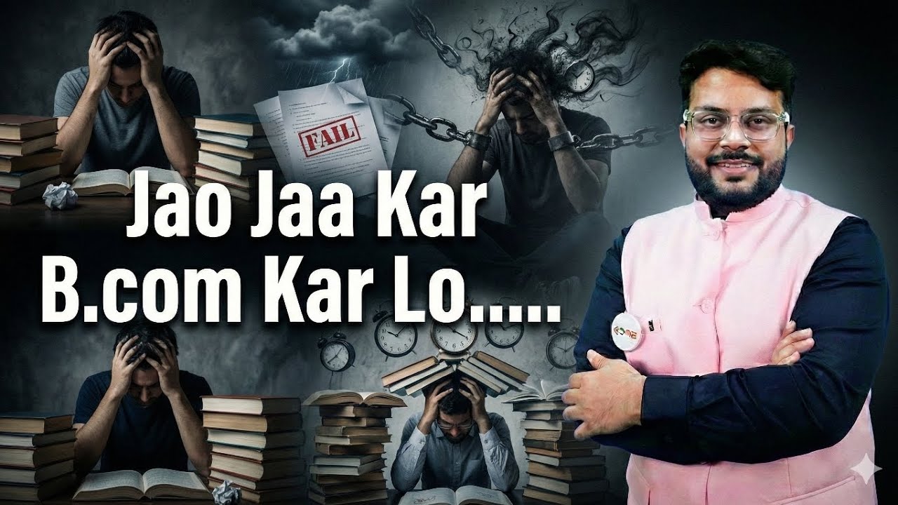 Jaoo Ja Kar B.com kar Lo Chodd Do CA agar Mehnat nahi Karni Hai 🔥 CA Motivation Video 🔥