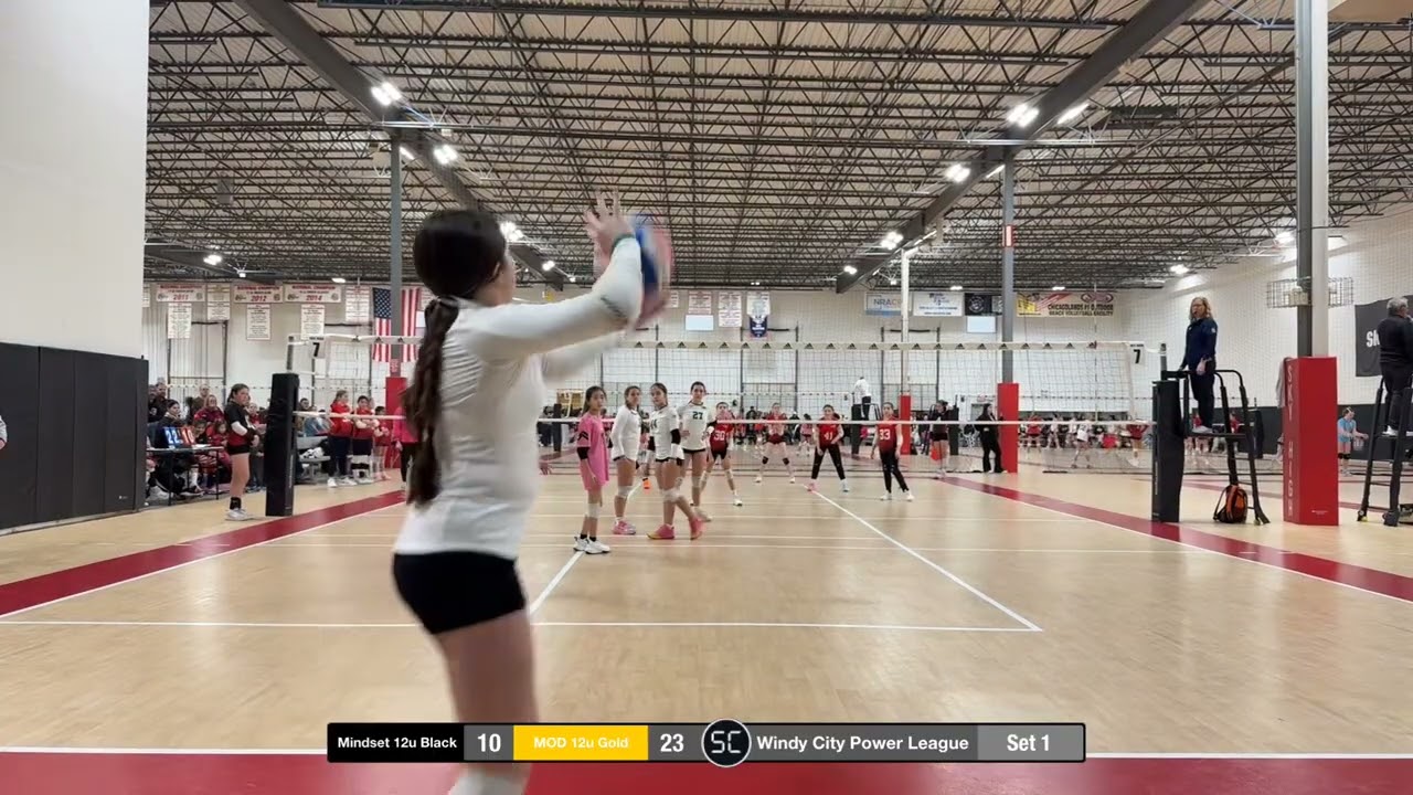 MOD 12u Gold vs Mindset 12u Black on 2/8/2026 @ Sky High Crystal Lake