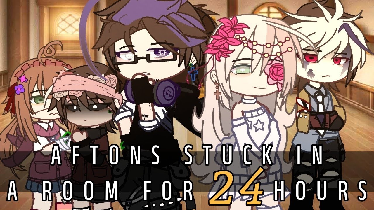 (First 동영상) Afton Family stuck in a room for 24 hours! [나의 AU!] || (1/3) [English]