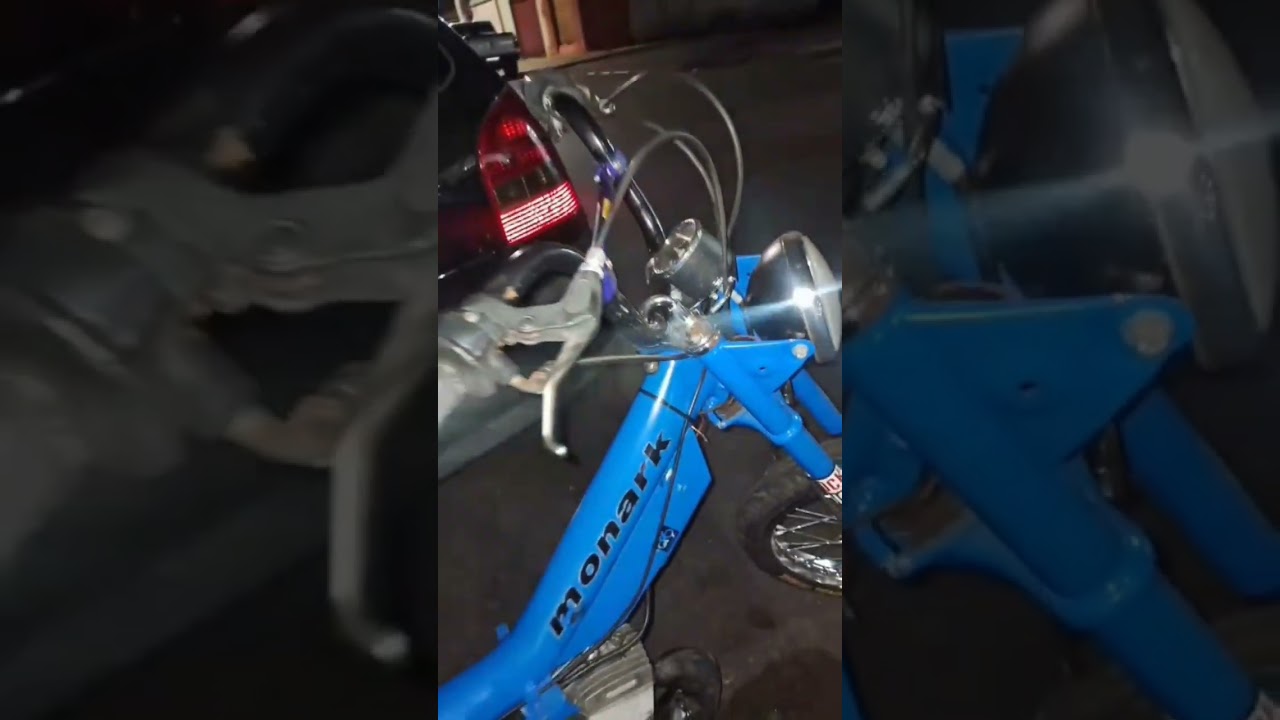#Mobilete #Monark, 50cc preparada s&oacute; o b&aacute;sico mesmo #017