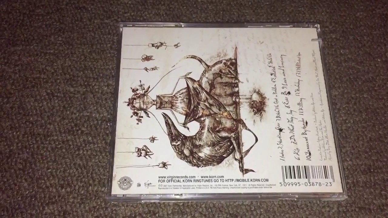 Korn Untitled (2007) CD - Unboxing/Review