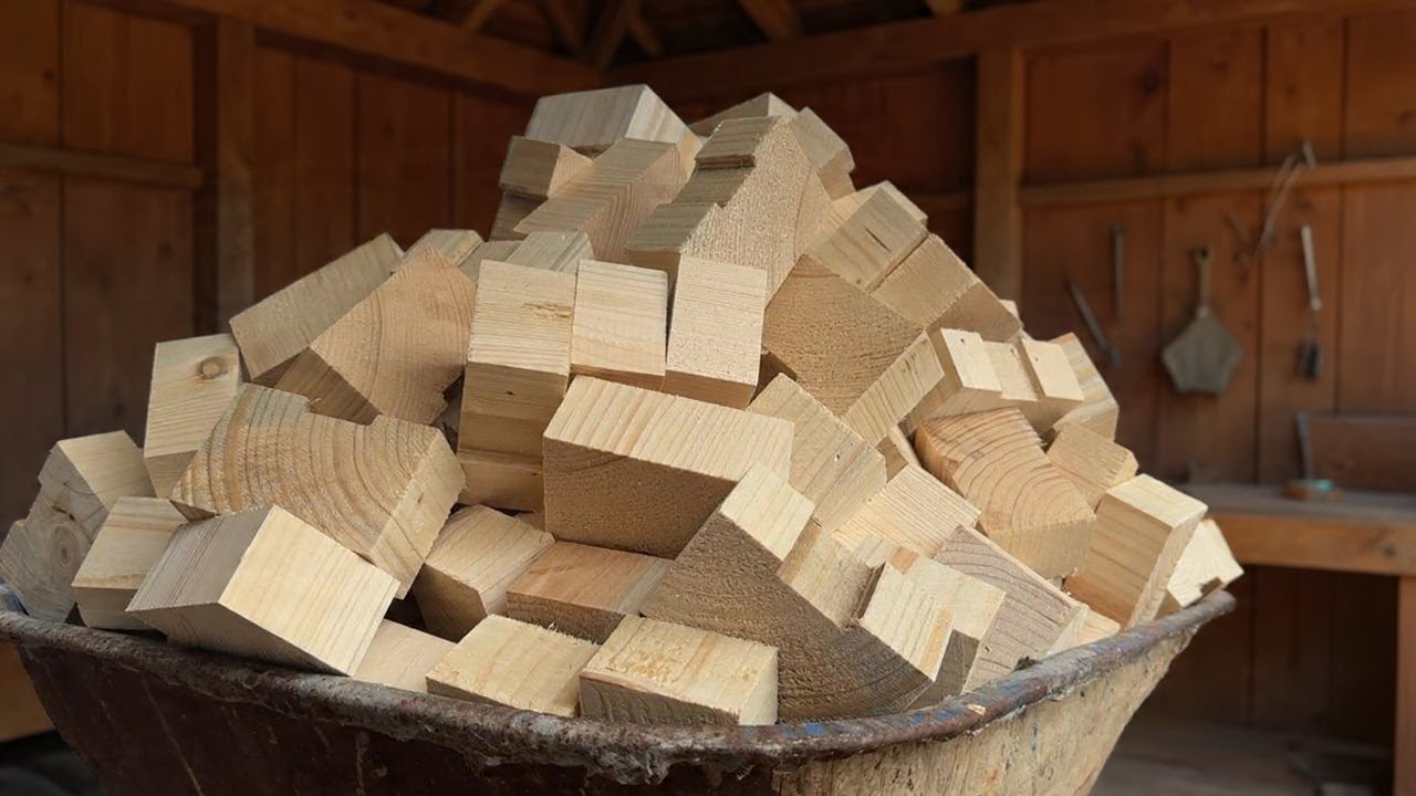 Wait Until You See What He Does With This Scrap Wood!