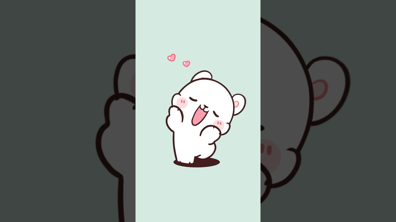 Best day ever! ❤️ #shorts #milkmocha #milkandmocha #milkmochabear #bears #animation #cuteanimation