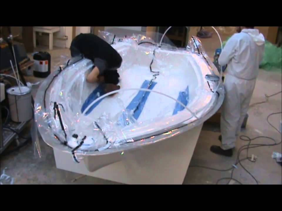 3m dinghy build using resin infusion
