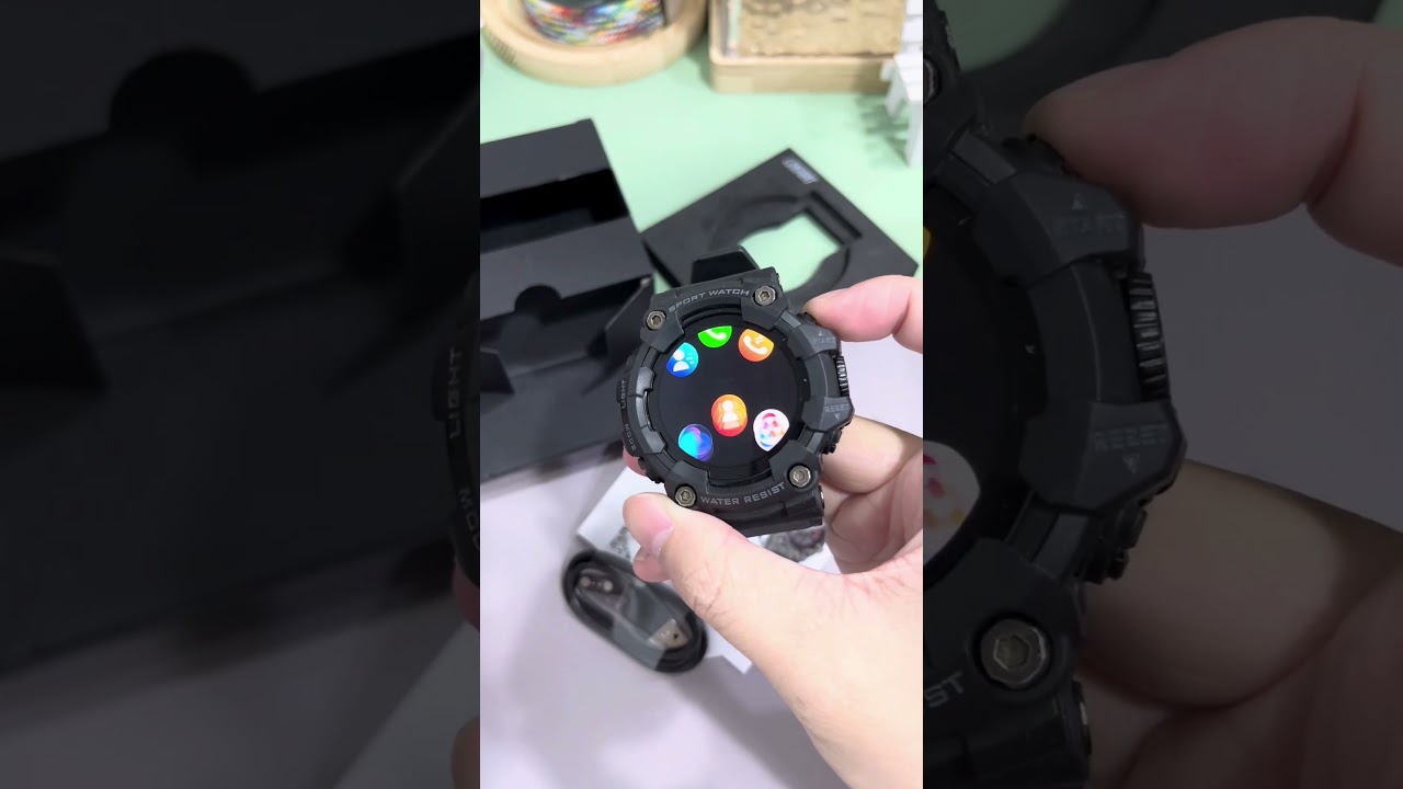 Unboxing the cool sports smart watch! #lokmat#smartwatch #sports #unboxing