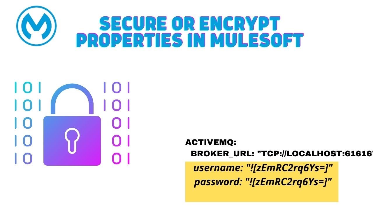 Mule4 Encrypt Properties | Secure Configuration Properties in MuleSoft using secure-properties-tool