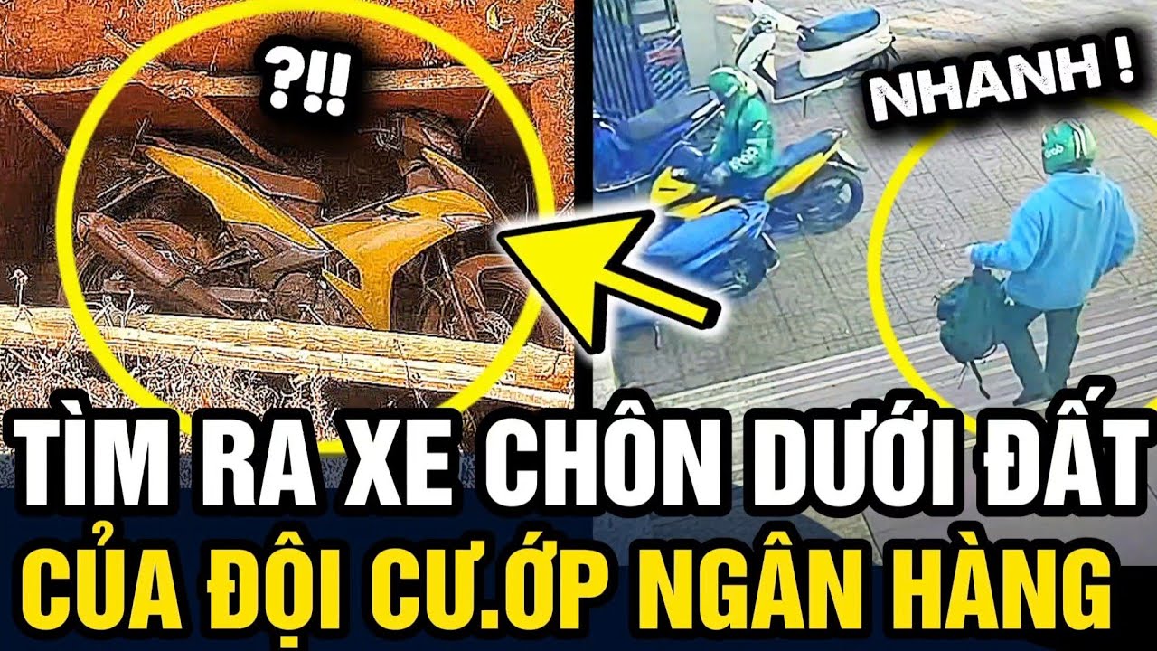 Tìm thấy chiếc xe CHÔN DƯỚI ĐẤT của nghi phạm CƯ,ỚP NGÂN HÀNG ở Gia Lai | Tin 3 Phút