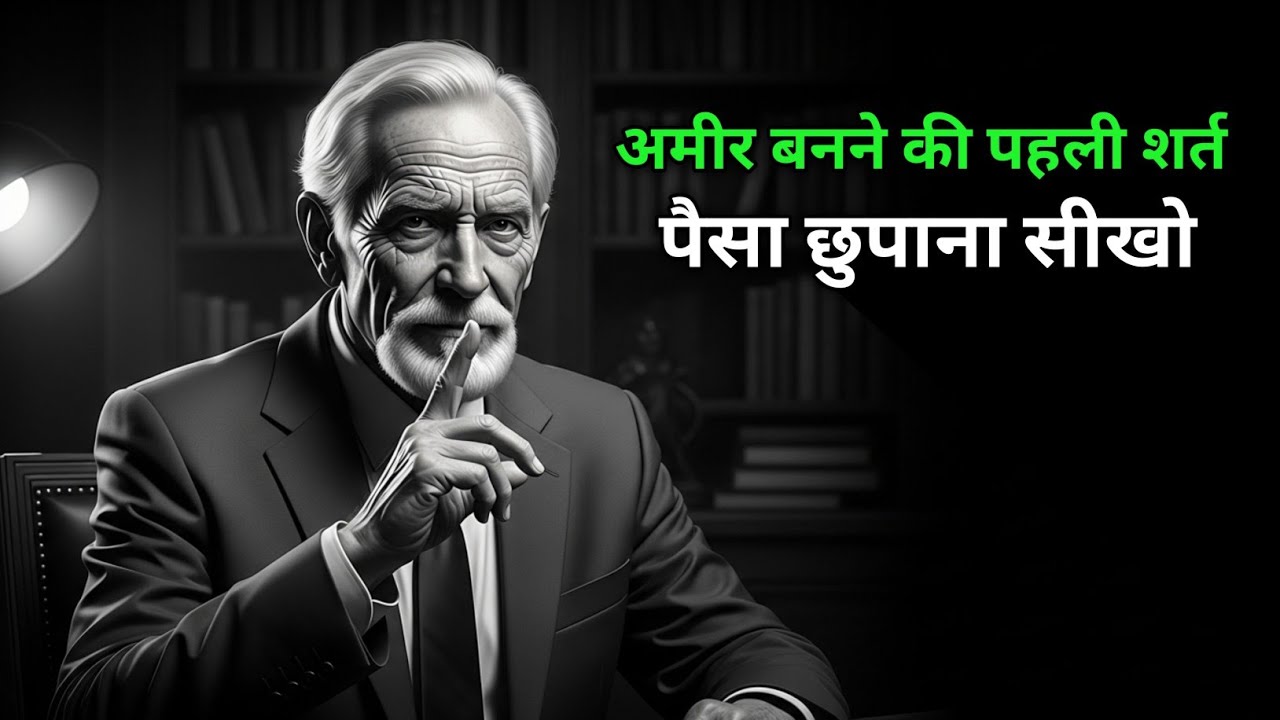 अमीर बनने की पहली शर्त। पैसा छुपाना सीखो |  #inspire discipline  #motivationalstory
