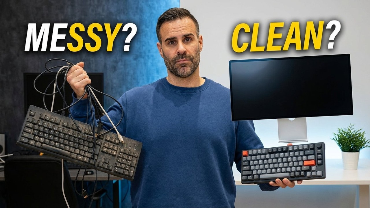 Fixing Your Laptop Setups: Cable Management & Ergonomics Guide! // Best Laptop Setups - 41