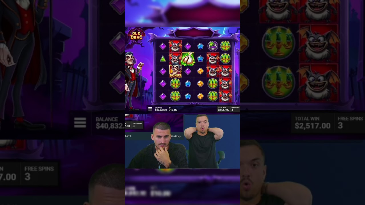 OLD DRAC  JUST PAID MASSIVE WIN 🤯 #slots  #togi #CasinoVibes #blackjack #slotsgame #fyp