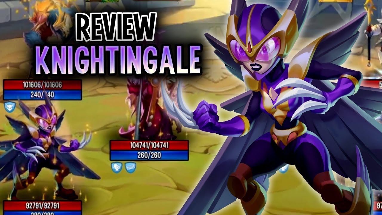 LA MEJOR ATACANTE! - KNIGHTINGALE (LV 150) Combates PvP - Monster Legends