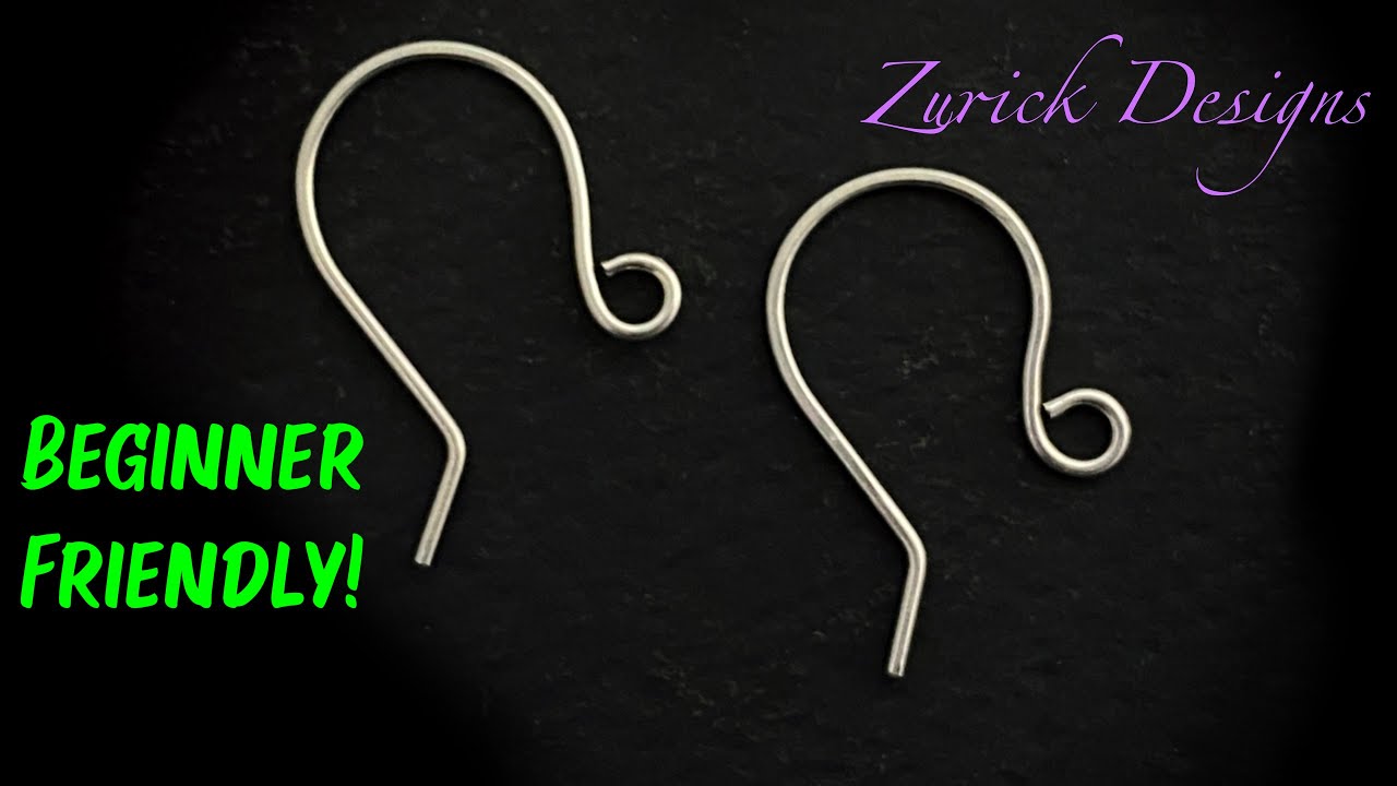 DIY Jewelry- How To Make Simple Hook Ear Wires