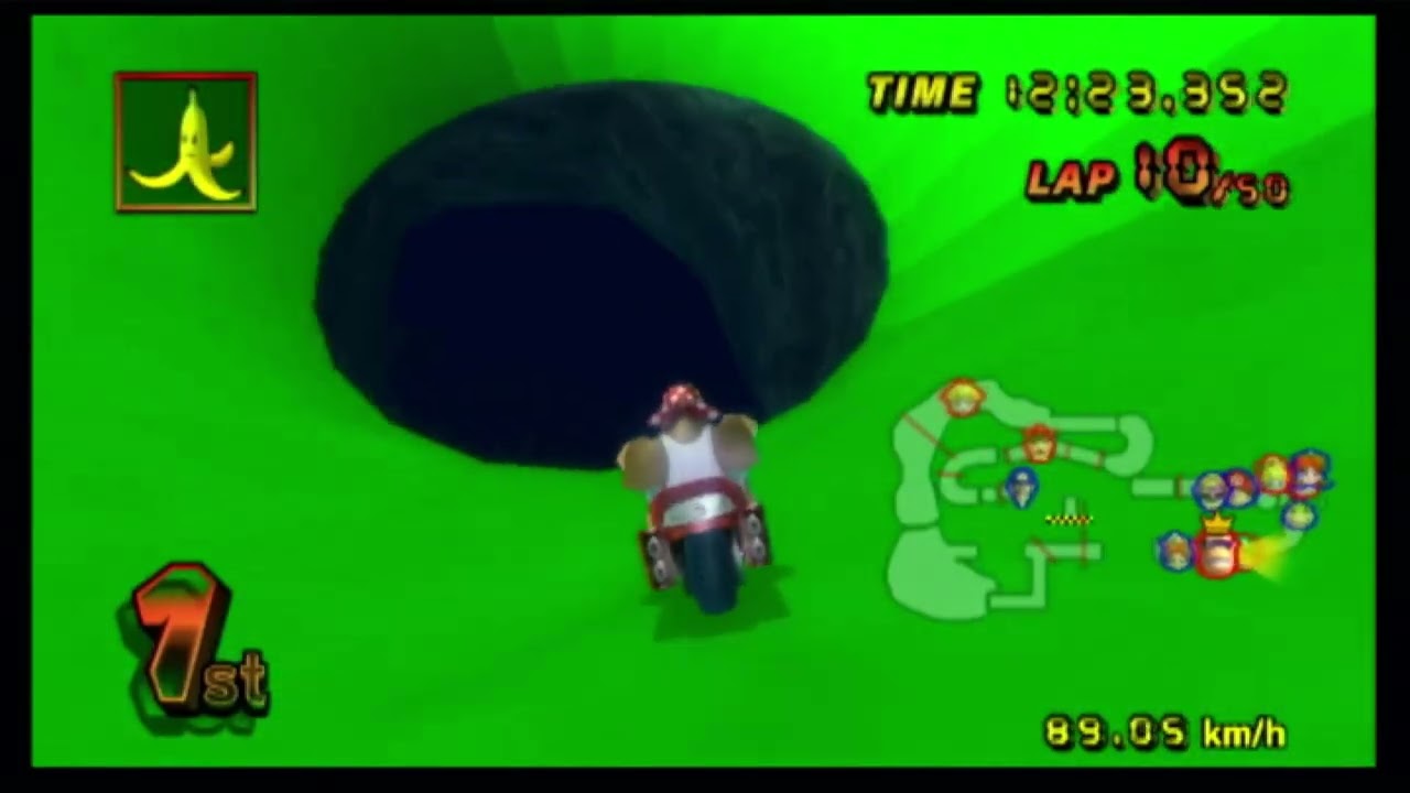 Playing 50 Laps on Pipe Underworld from CTGP
