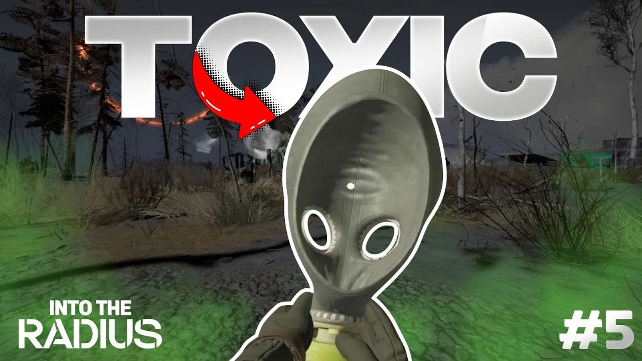 I Had to Wear a Gas Mask to Survive This | Into The Radius