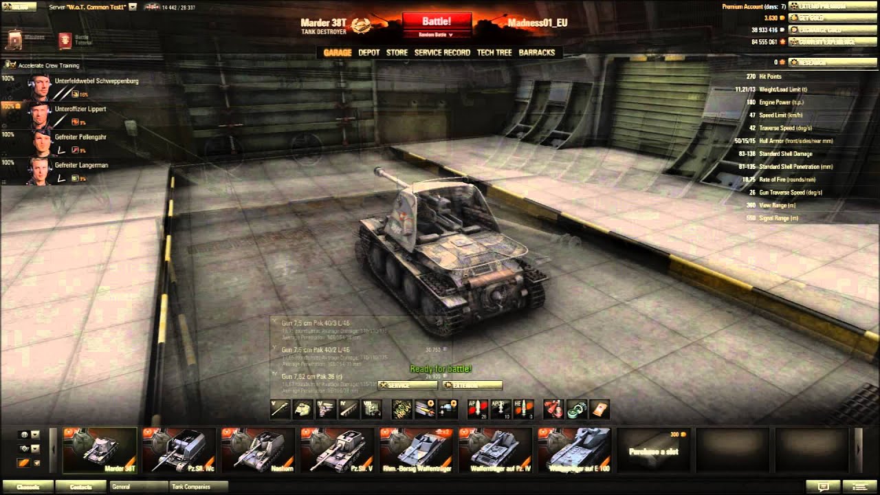 World of Tanks: New Tanks in Update 8.9