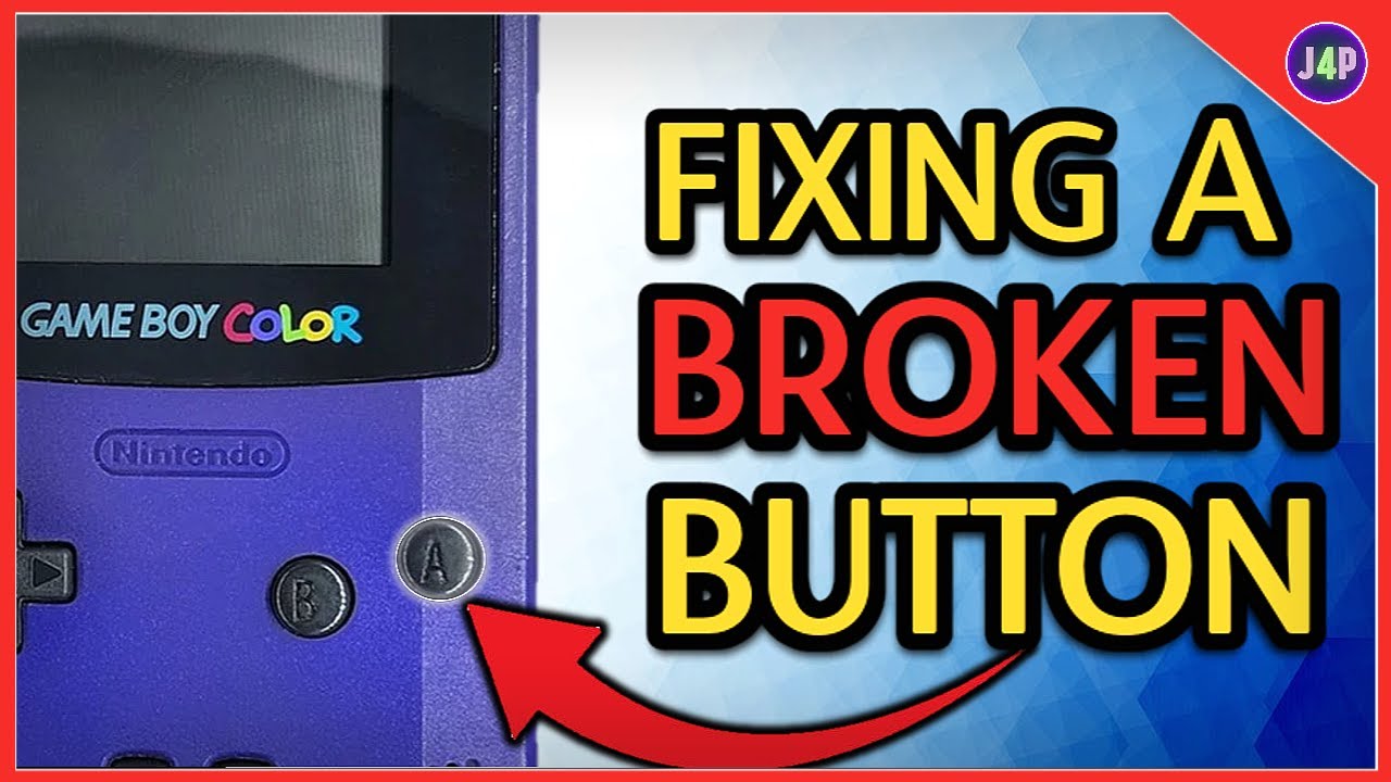 Fixing a Broken Gameboy Color 'A' Button. Trying to Repair a Button that Looks Fine but Isn't.