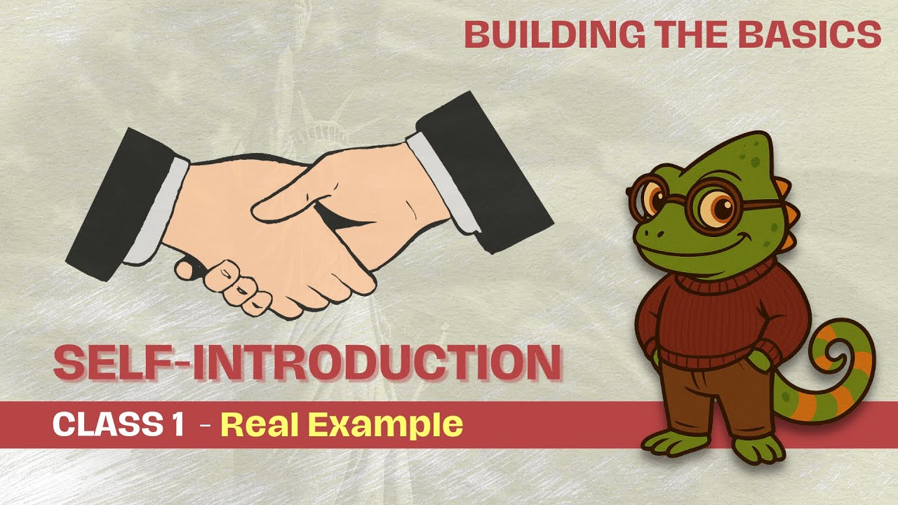 CLASS 1 - Real Example | SELF-INTRODUCTION - Building the Basics