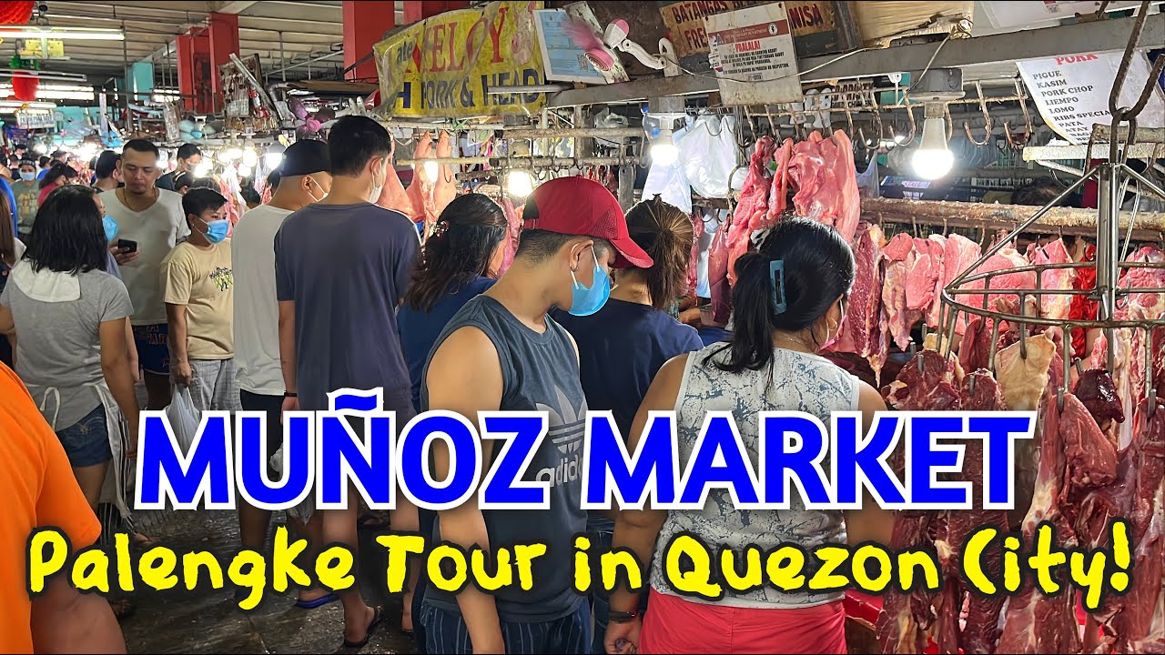 Filipino Food Market Tour at MUÑOZ MARKET, QUEZON CITY | Morning PALENGKE Visit in Metro Manila 2022