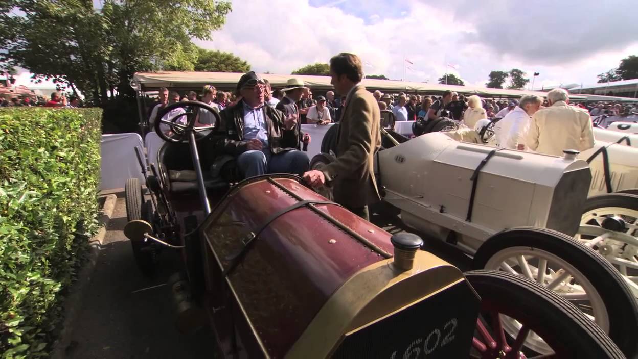 Mercedes-Benz at Goodwood Saturday 2014 with Jackie Stewart & Lord March