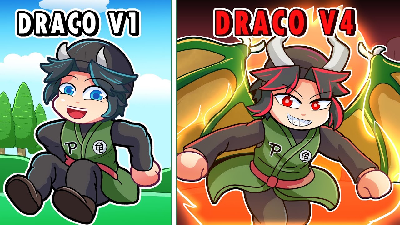 Draco Race V1 - V4 Complete Beginners Guide Blox Fruits