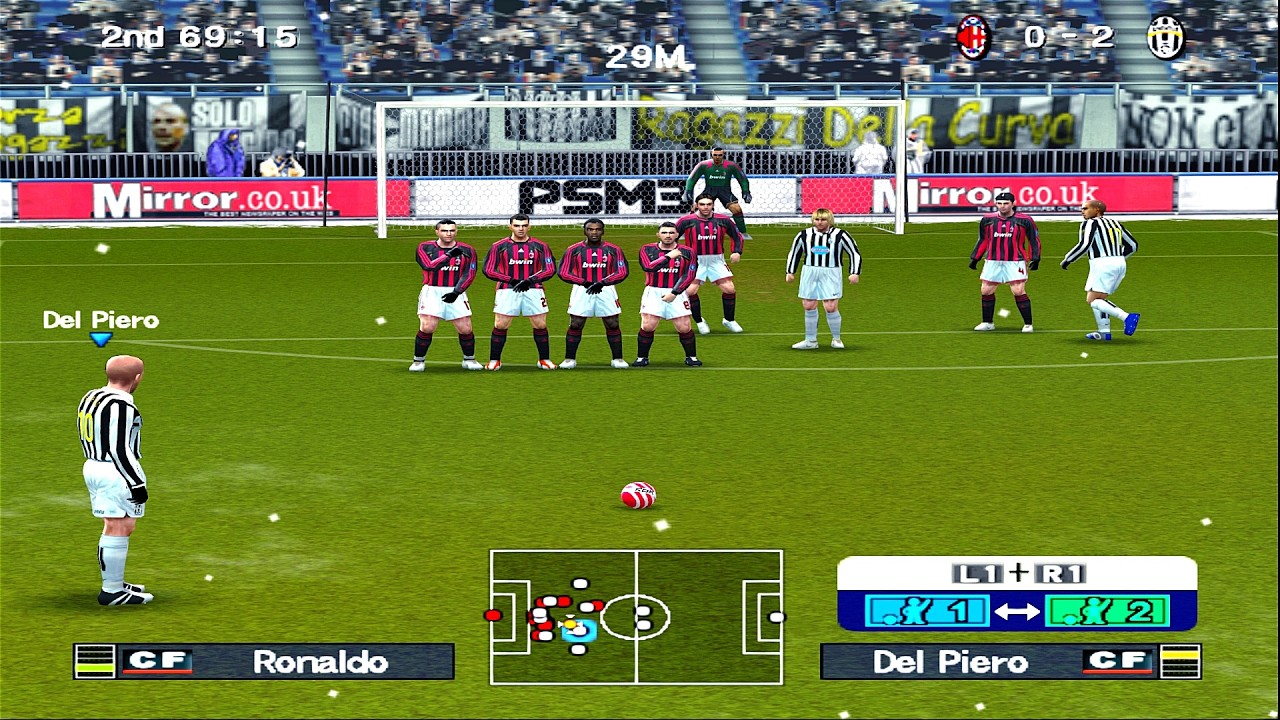 Pro Evolution Soccer 6 - Ювентус против Милана | PS2