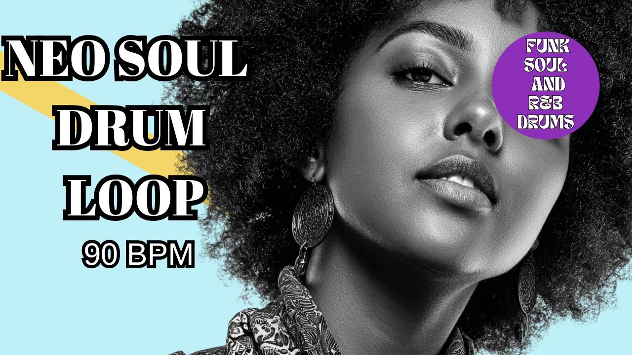 90 BPM Neo Soul Drum Loop | Smooth Rimshot Groove