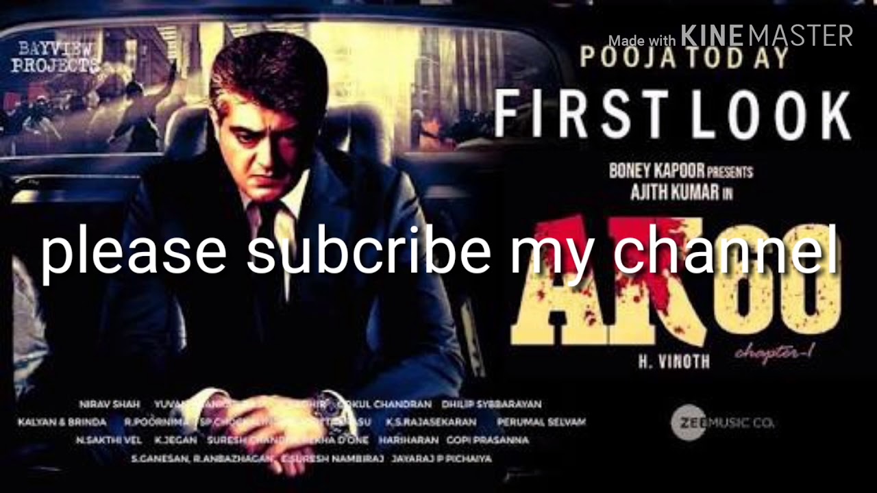 Thala 60 official first look