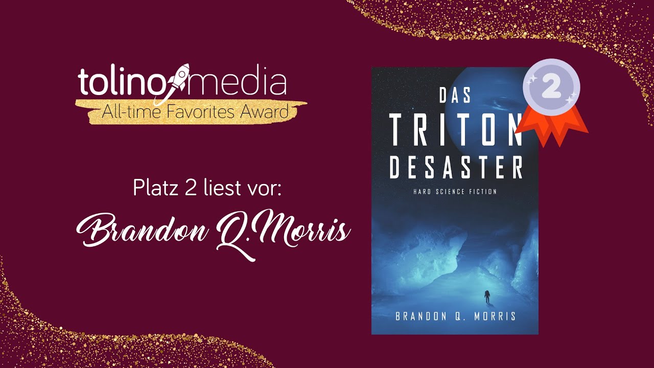 Brandon Q. Morris liest aus „Das Triton-Desaster“ | tolino media All-time Favorites Award 2025