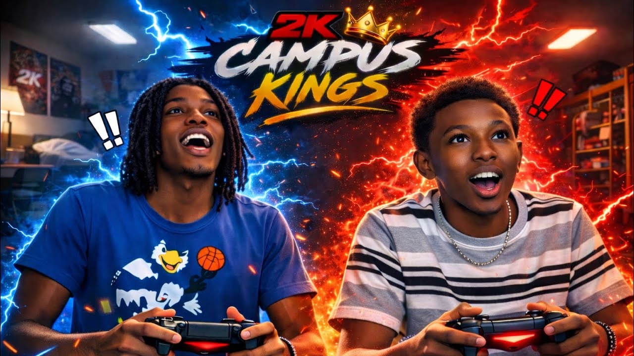 2K Campus Kings: $100 Wager With My Lil Bro