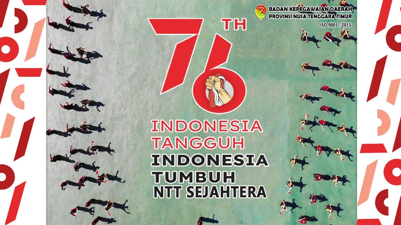 Tarian Ja'i : Sambut HUT KE - 76 Republik Indonesia | Badan Kepegawaian Daerah Provinsi NTT