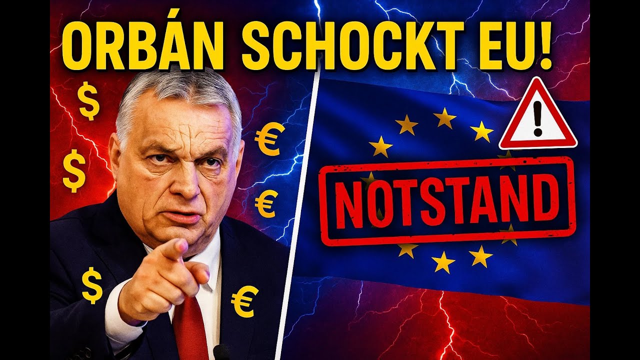 ORBAN SCHOCKT EU: Notstand wegen Ukraine-Finanzierung! Das passiert JETZT mit deinem Geld!