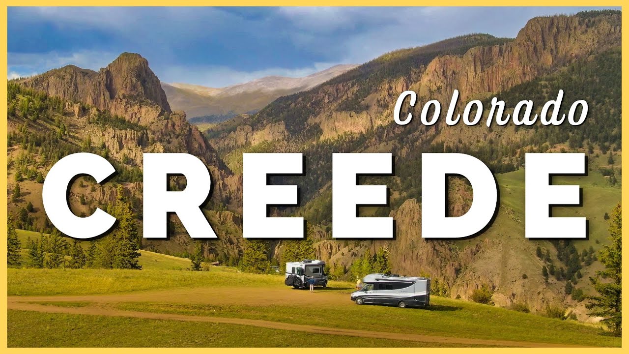 😲🏞️ Our New Favorite FREE Camping in Colorado: Creede, CO! | Newstates in the States
