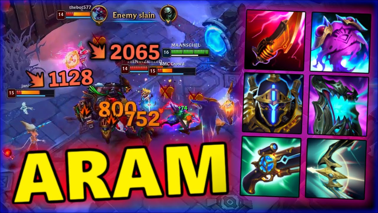ARAM LOL FUN Moments 2024 (Hecarim, Pentakill, Yuumi, Illaoi, Rumble, Aurora) #301