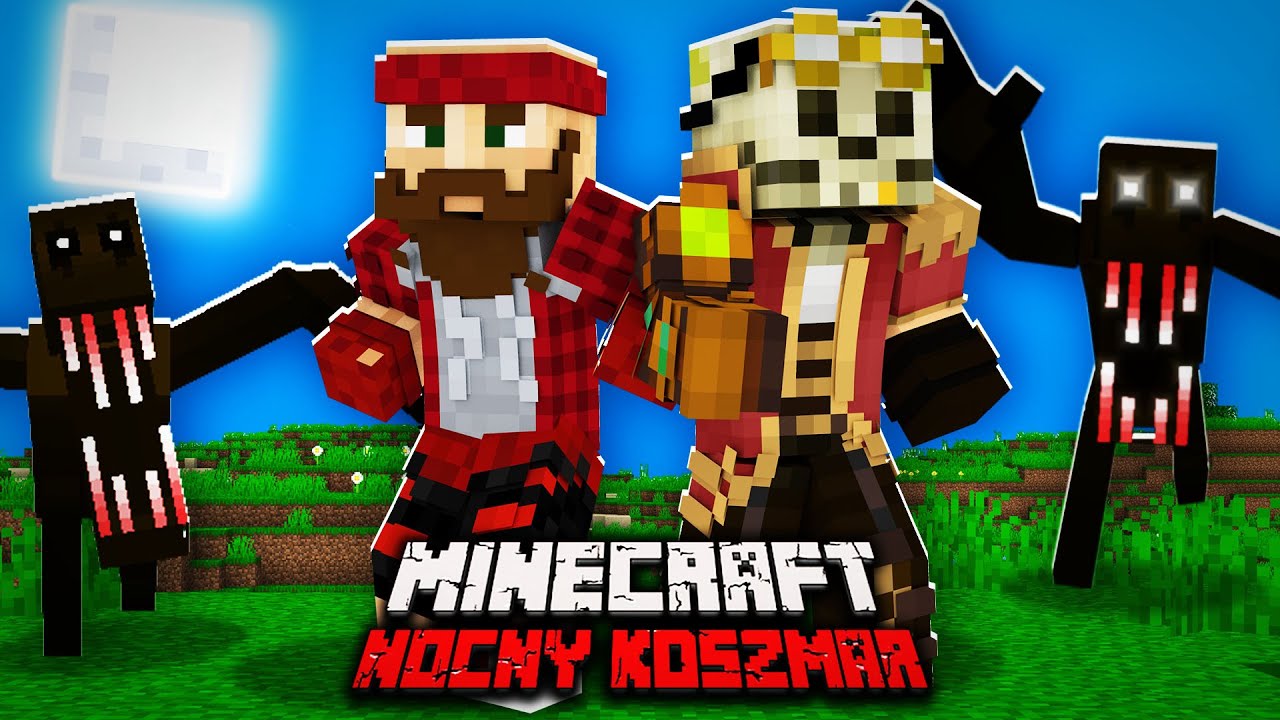 NAJSTRASZNIEJSZE PRZYGODY z FLOTHAREM i ADMIROSEM - Minecraft NOCNY KOSZMAR
