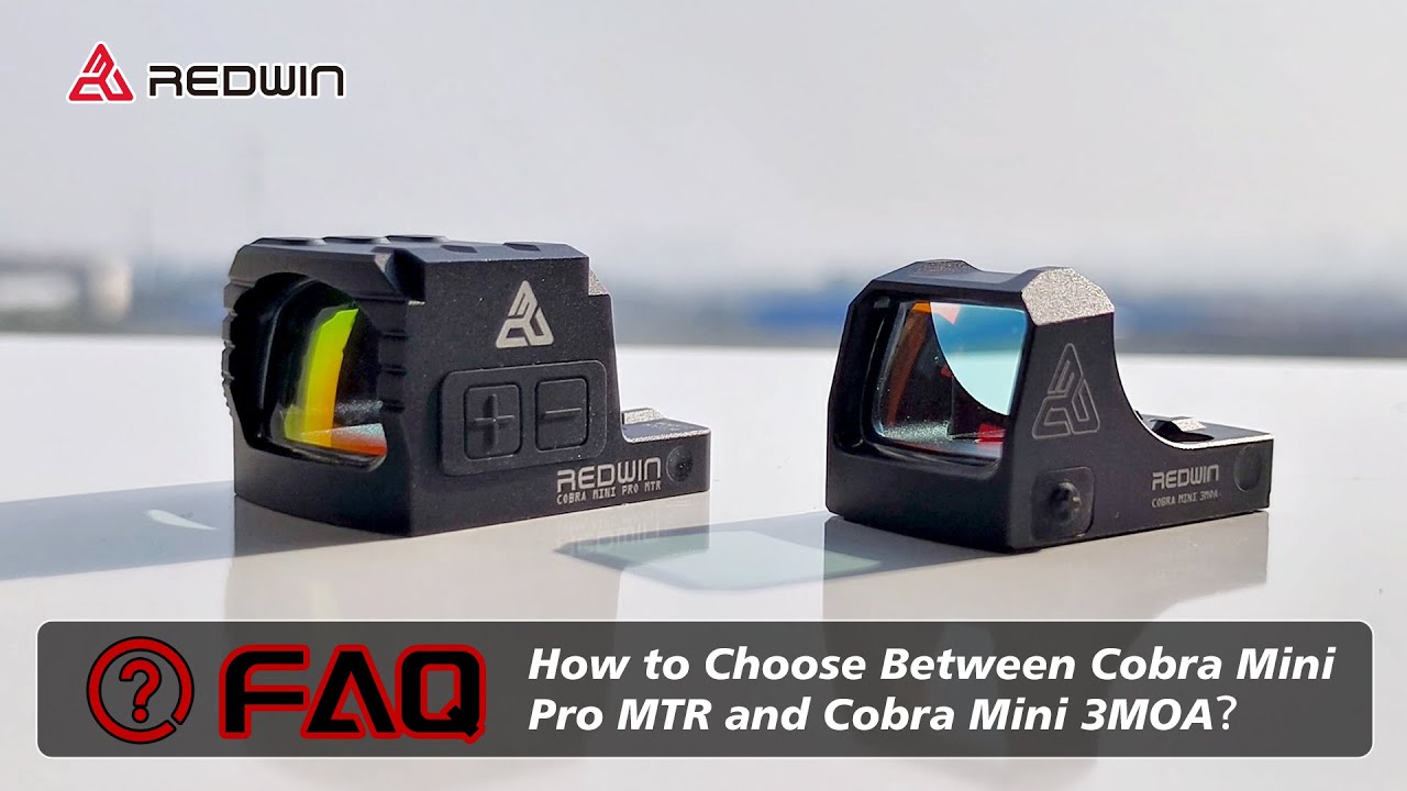 How to Choose Between Cobra Mini Pro MTR and Cobra Mini 3MOA？