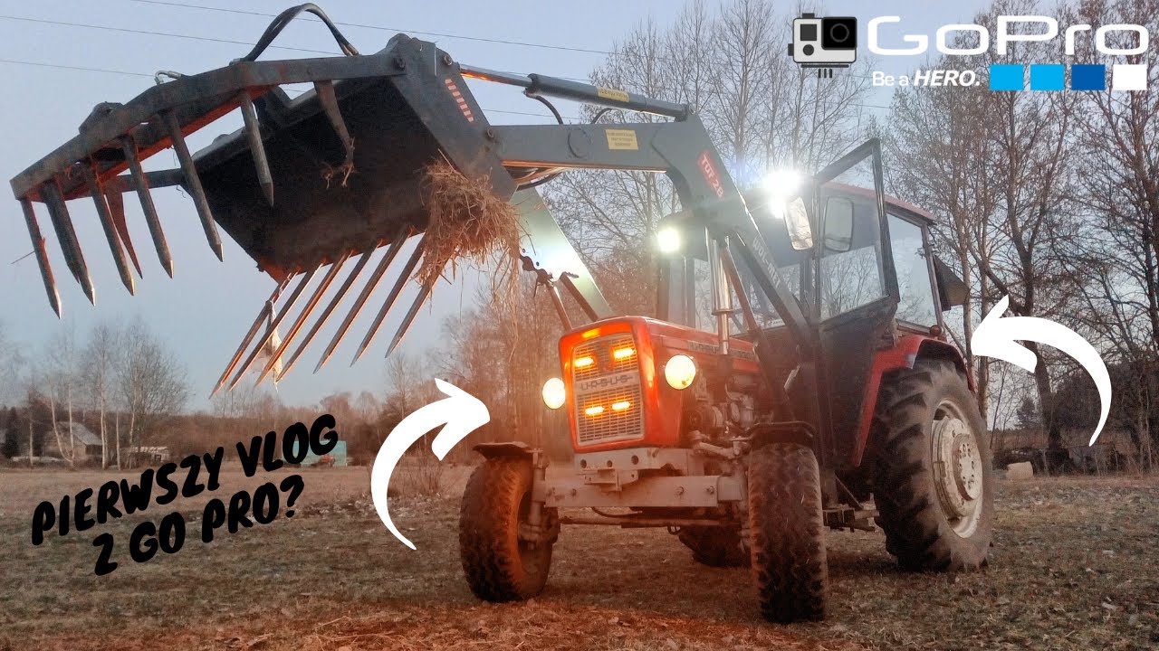 Pierwszy VLOG z Go Pro! sprzątanie stodoły? porządki podwórka i ogrodu