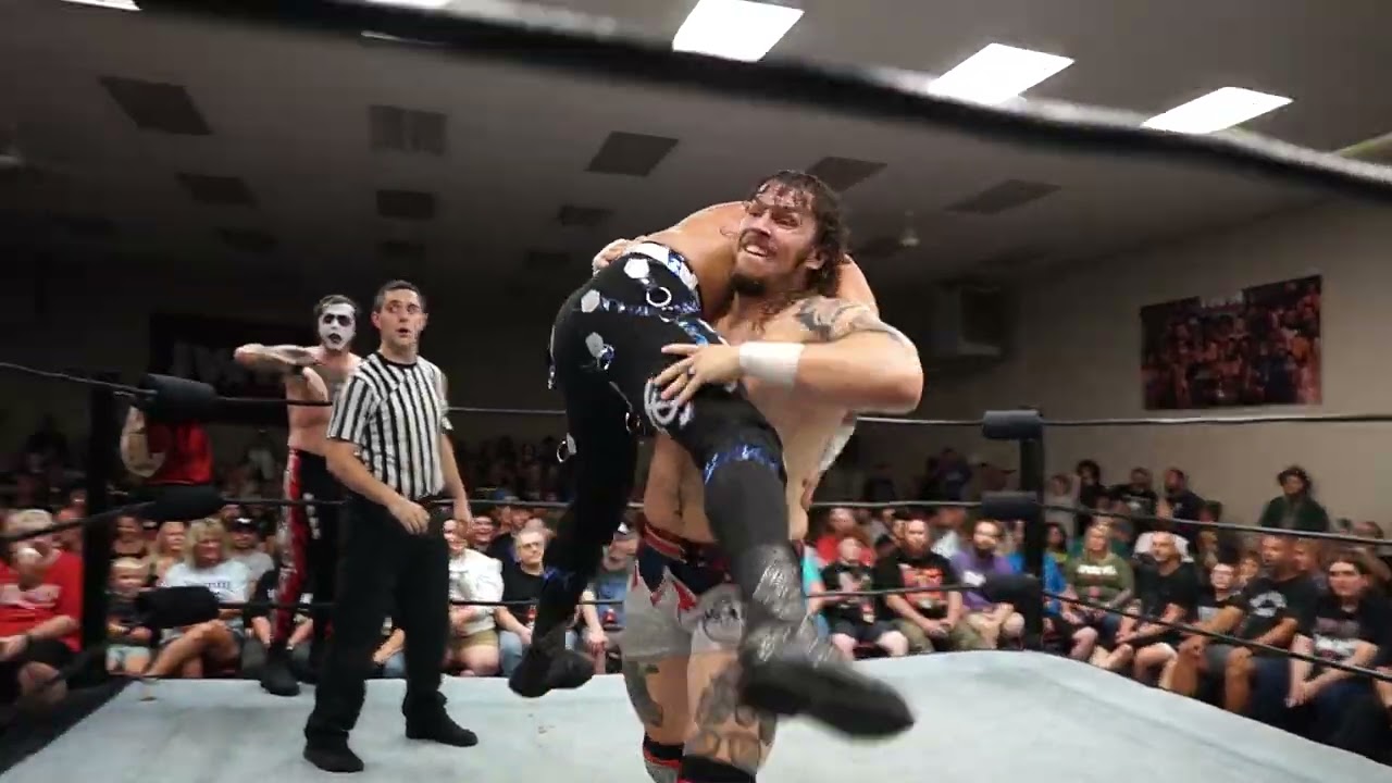 Danhausen & Sam Beale vs Jake Crist & Joe Coleman at IWR - The Insane Rumble