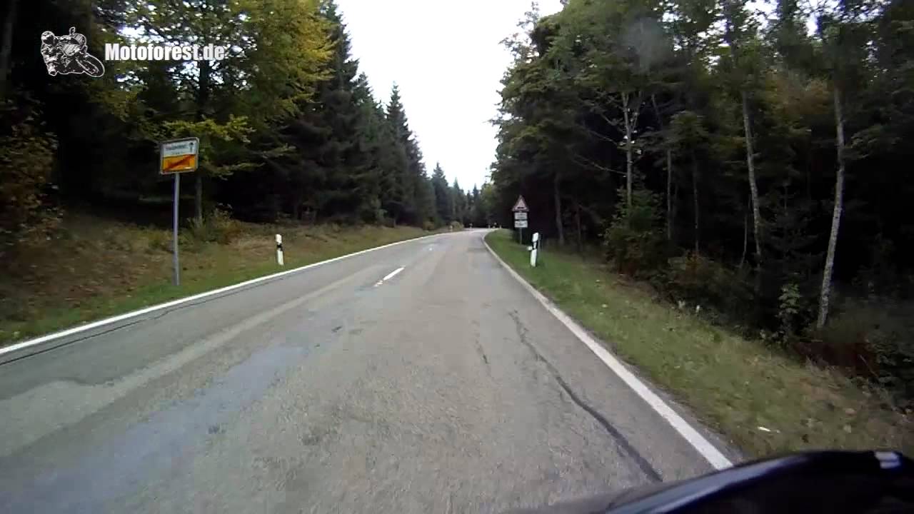 Motorradstrecke: Von Bad Rippoldsau/Schapbach nach Freudenstadt