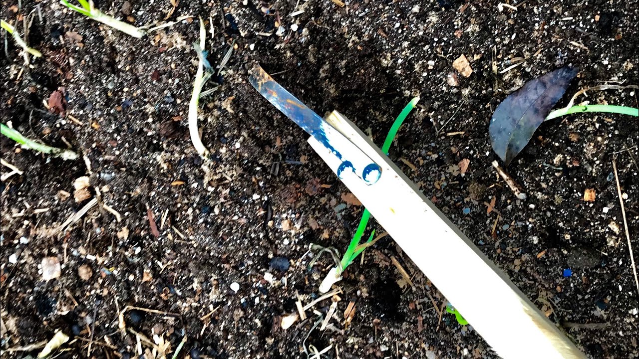 Easy DIY garden weeder