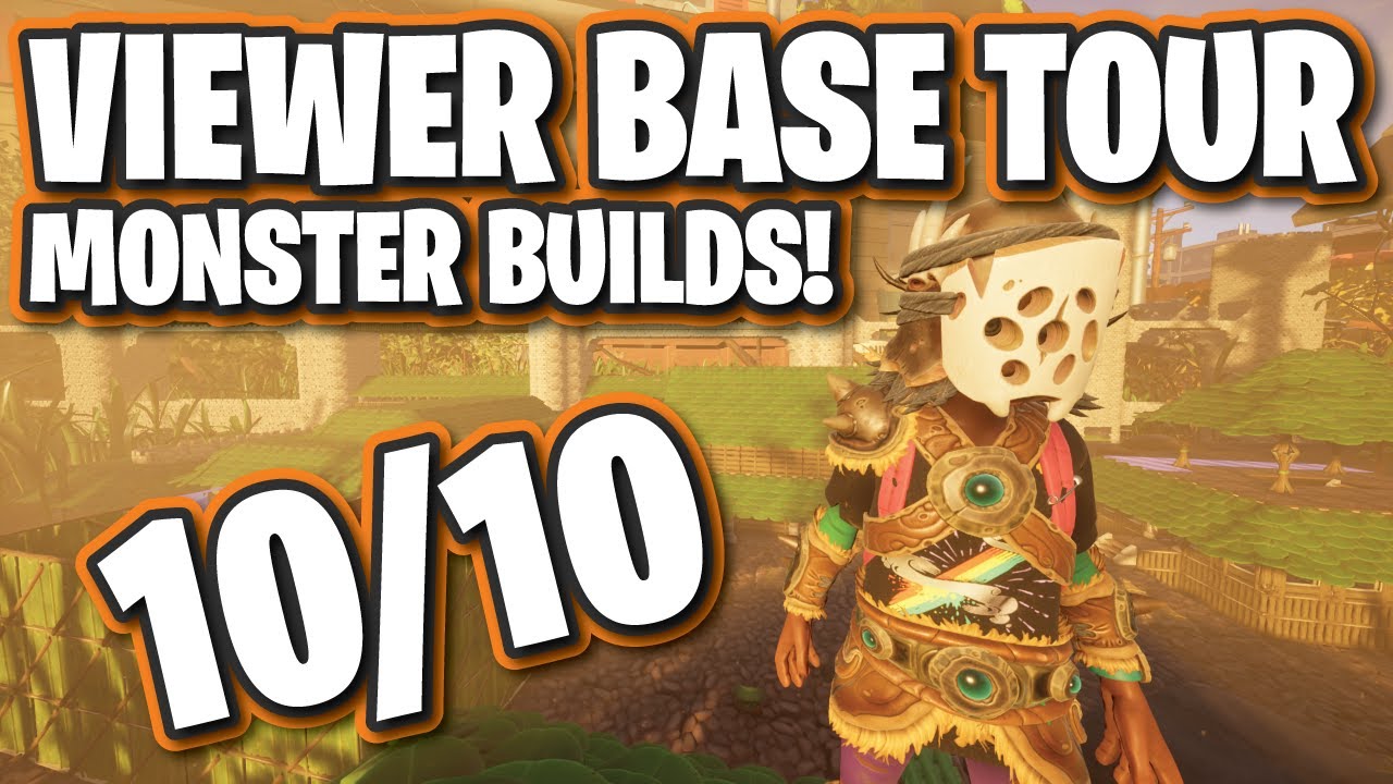 Grounded : Touring a Fan's Base! Mega Builds!
