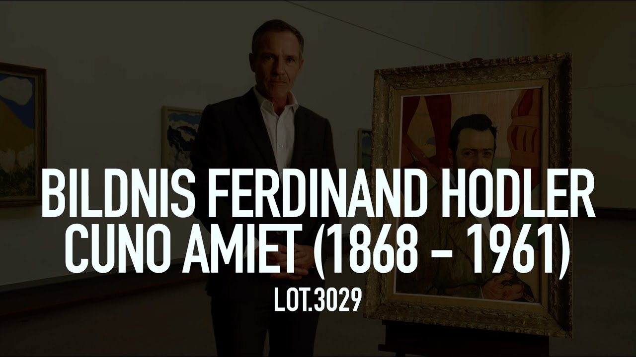 Bildnis Ferdinand Hodler  I  CUNO AMIET