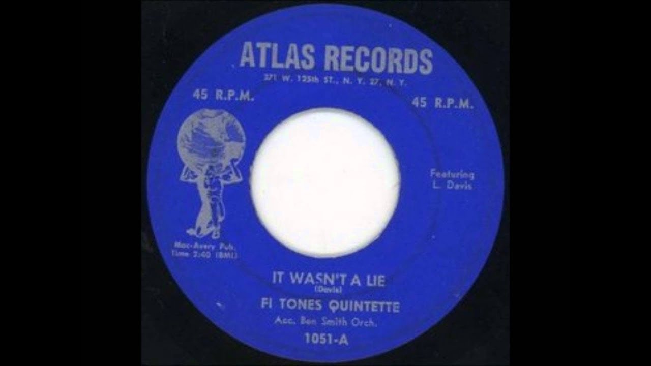 Fi Tones -It Wasn't A Lie 1955