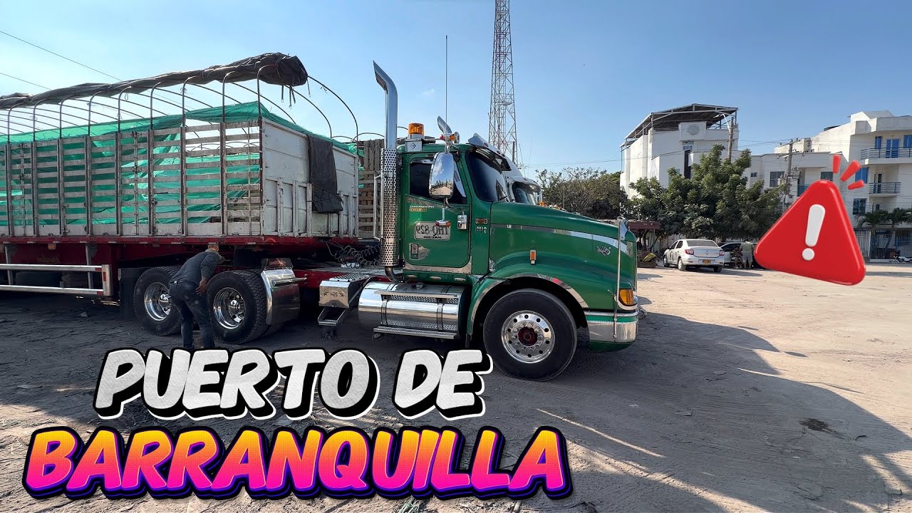 Cargamos viaje en el puerto de Barranquilla