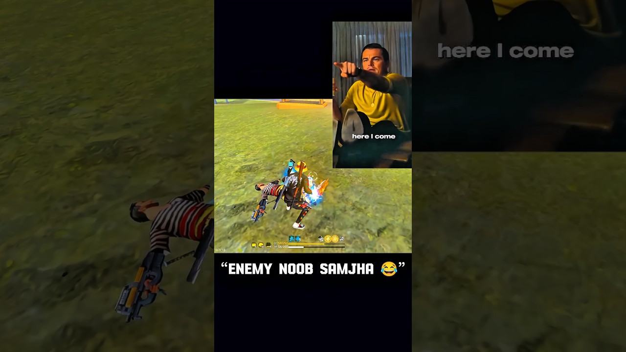 Enemy Noob Samjha 😂 End Dekh 😈🔥#funnyshorts Mr mohrdin funny short